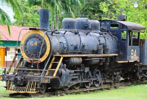 Derelict Plantation freight train, Sierpe, Costa Rica