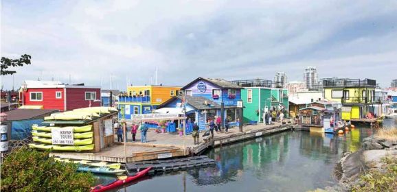 Fisherman’s Wharf, Victoria – a fishy tale